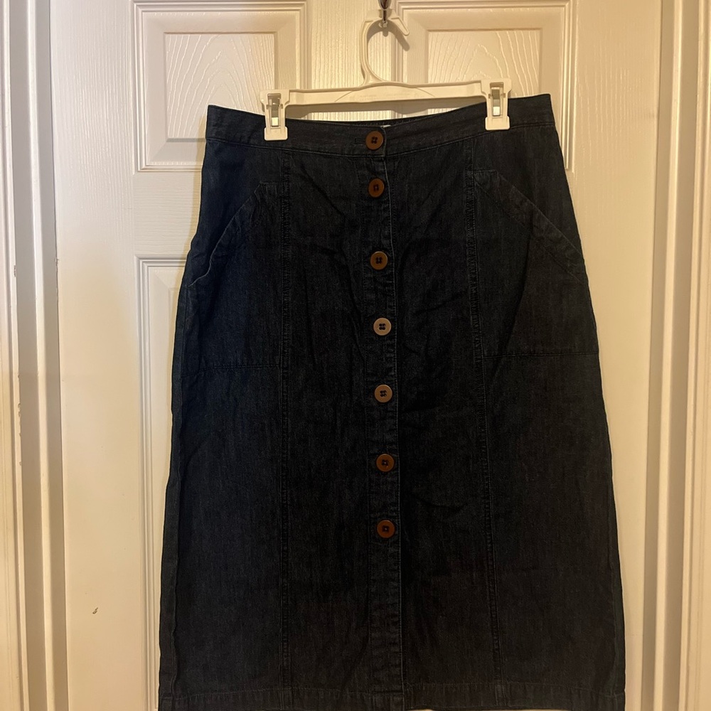 Universal Thread Blue Midi Pencil Skirt